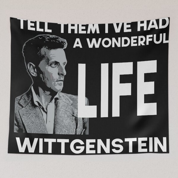 Item preview, Wittgenstein t shirt # 2 designed and sold by RBgoodies.