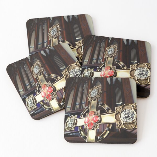 Item preview, Methodist Church Symbols Foregrounding An Antique Pipe Organ in a Church designed and sold by Mothe3rd.