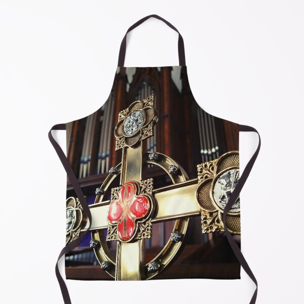 Item preview, Methodist Church Symbols Foregrounding An Antique Pipe Organ in a Church designed and sold by Mothe3rd.