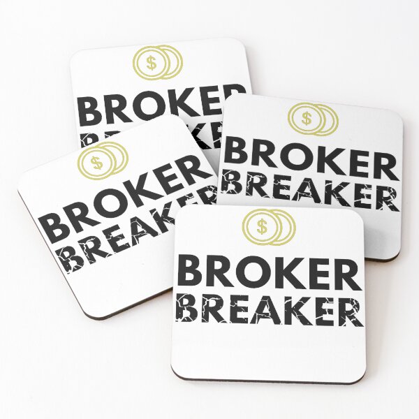 Item preview, Broker Breaker Artwork (light) designed and sold by TraderShirts.