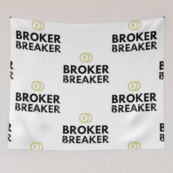 Item preview, Broker Breaker Artwork (light) designed and sold by TraderShirts.