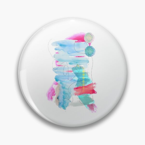 Item preview, Rainbow Watercolour Abstract Art - Ibiza Abstract Art  designed and sold by K Strachan.