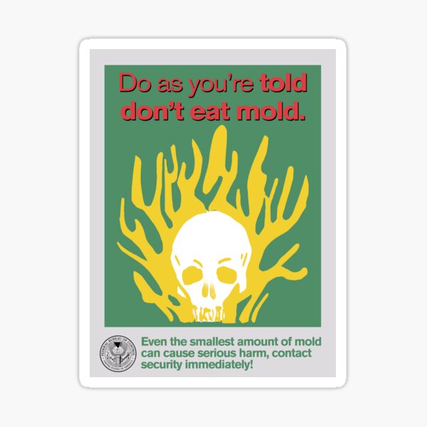Item preview, CONTROL Don't Eat Mold designed and sold by surrealvault.