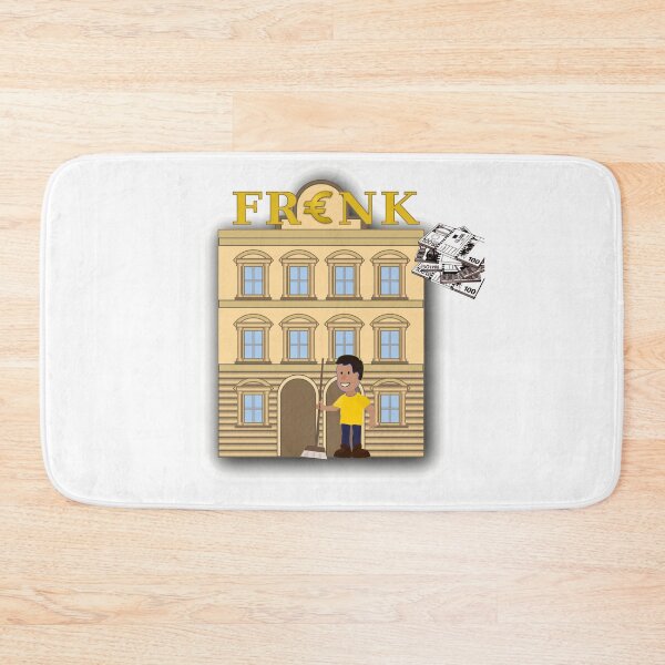 Item preview, MAN CLEANING IN FRONT OF THE BANK designed and sold by advicestechno.