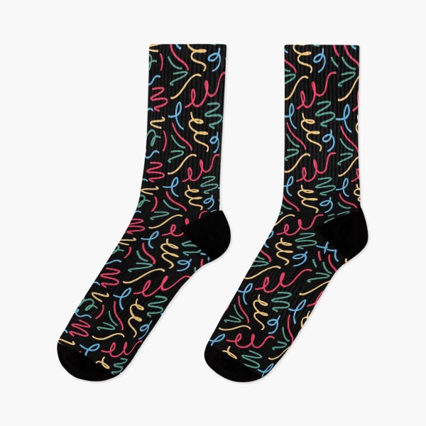 Item preview, Colorful Curly Lines Pattern  designed and sold by mewsis.