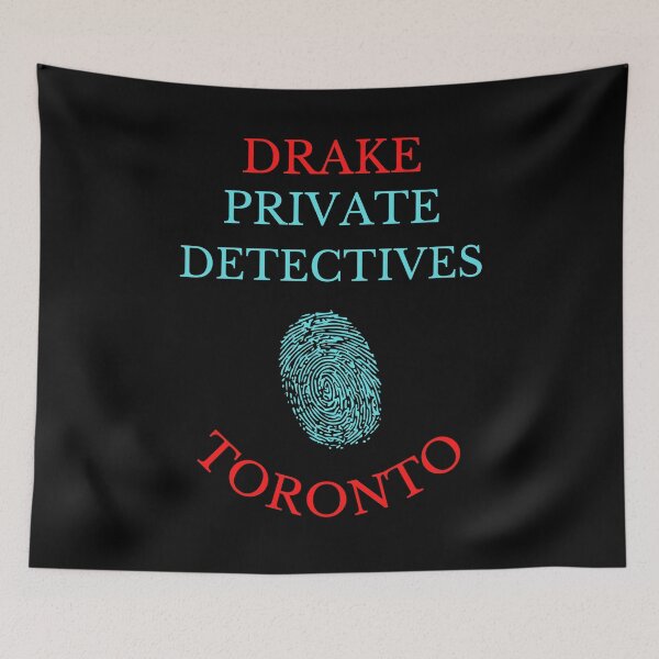 Item preview, Drake Private Detectives Toronto designed and sold by WoodburyLake.