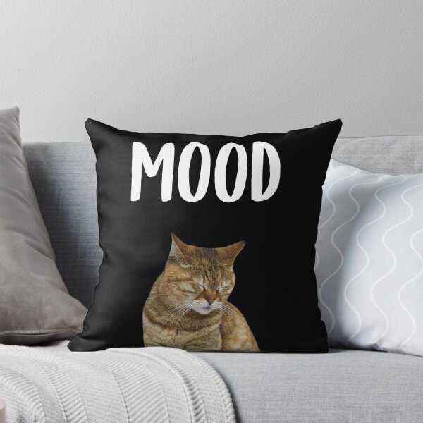 Item preview, Mood Cute Sleepy Cat (Black BG) designed and sold by FilipeFerreira.