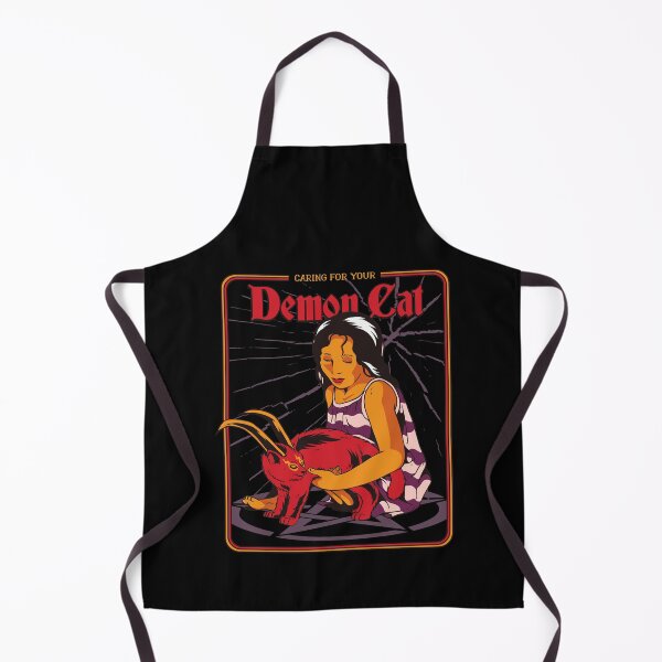 Item preview, Caring For Your Demon Cat Funny Demonic designed and sold by MasterArtsman.