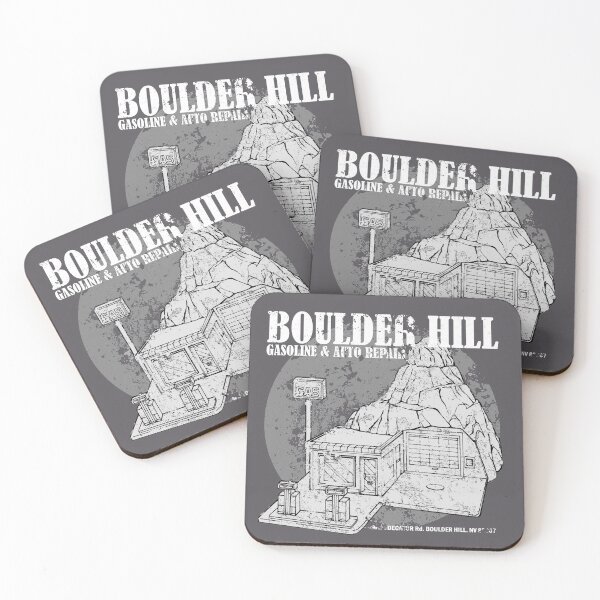 Item preview, Boulder Hill Dark Background designed and sold by Tsudo.