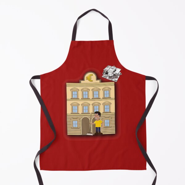 Item preview, MAN CLEANING IN FRONT OF THE BANK designed and sold by advicestechno.