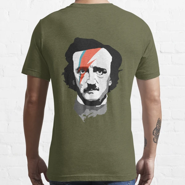 Edgar Allan Poe - Head Only (Starman makeup) Essential T-Shirt for Sale by Pieter  Bruwer