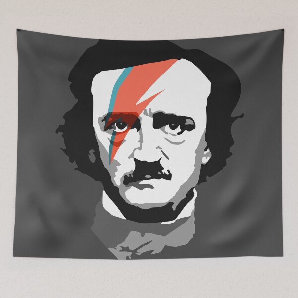 Item preview, Edgar Allan Poe - Head Only (Starman makeup) designed and sold by BRU Design.