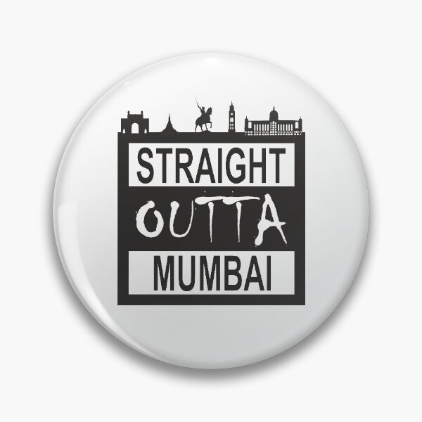 Aperçu de l'œuvre Tout droit Outta Mumbai créée et vendue par FlexYourStyle.