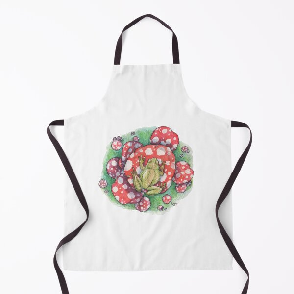 Item preview, Frog on Mushrooms designed and sold by eleary.