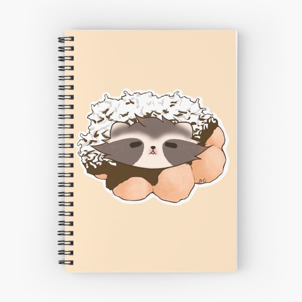 Item preview, Rudie Raccoon and Chocolate Coconut Donut designed and sold by RudieFoodies.