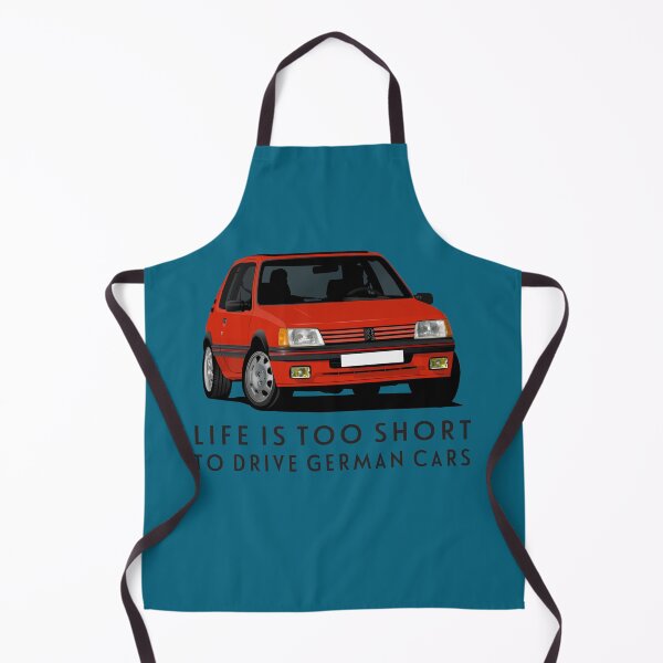 Item preview, Life is too short to drive German cars - Pug 205 GTi - red designed and sold by knappidesign.