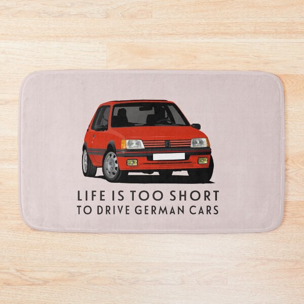 Item preview, Life is too short to drive German cars - Pug 205 GTi - red designed and sold by knappidesign.