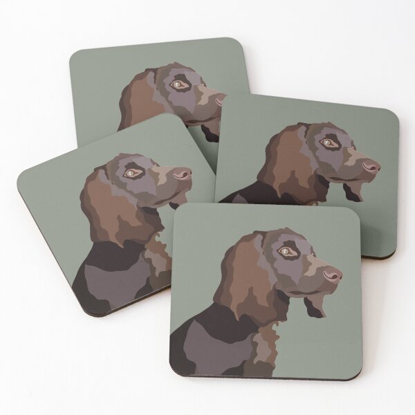 Item preview, Sprocker Spaniel Dog Portrait Digital Illustration designed and sold by sherylwylie.