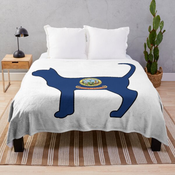 Item preview, State of Idaho Flag for Cat Lovers designed and sold by Gsallicat.