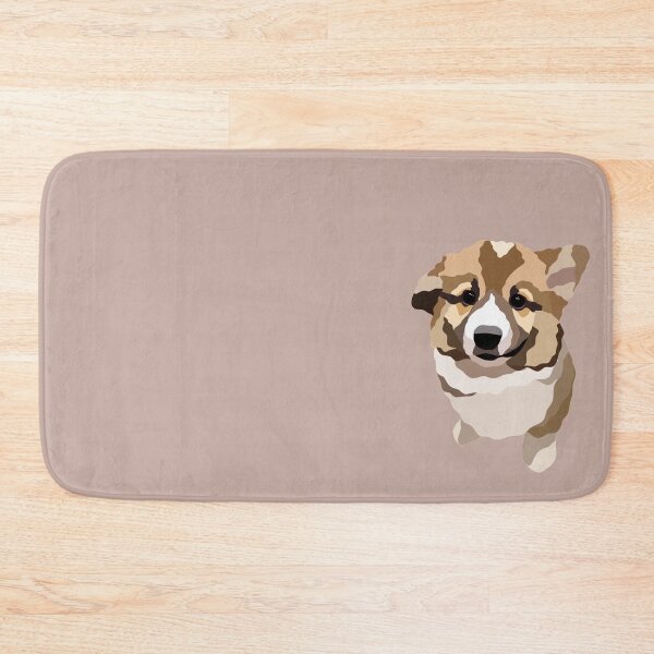 Item preview, Fluffy Corgi Puppy Dog Portrait Digital Illustration designed and sold by sherylwylie.