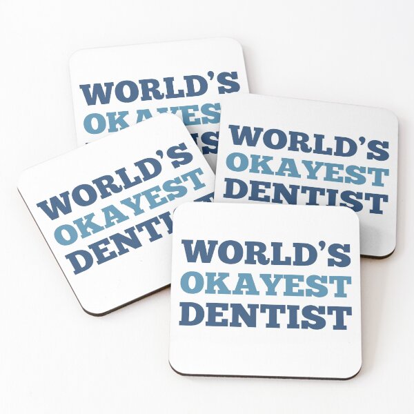 Item preview, World's Okayest Dentist designed and sold by metin1331.