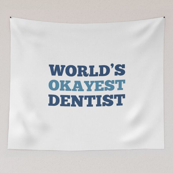 Item preview, World's Okayest Dentist designed and sold by metin1331.