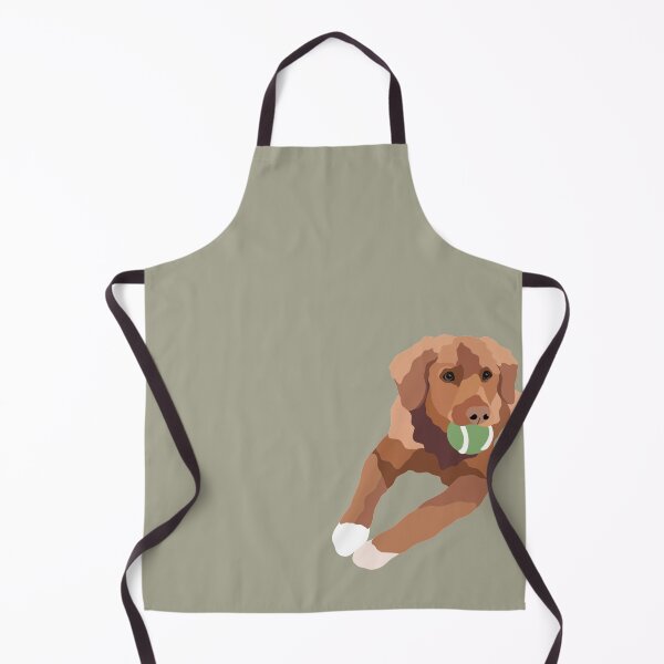 Item preview, Nova Scotia Duck Tolling Retriever Toller Dog Portrait Digital Illustration designed and sold by sherylwylie.