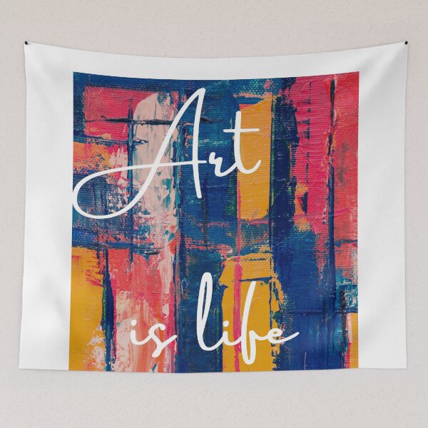 Item preview, Multicolor Absract Art is life designed and sold by zaruoo32.