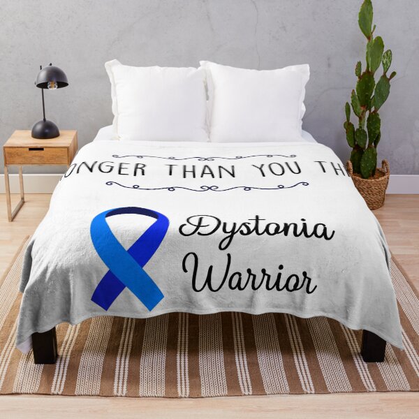 Item preview, Dystonia Warrior, Dystonia Awareness designed and sold by AnsDesigns.