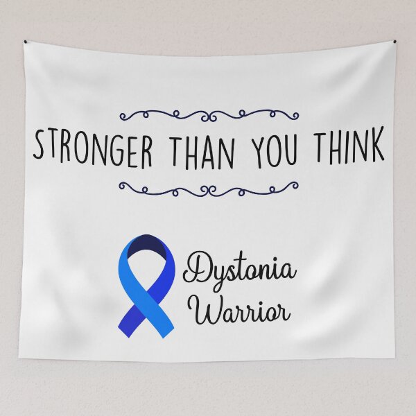 Item preview, Dystonia Warrior, Dystonia Awareness designed and sold by AnsDesigns.