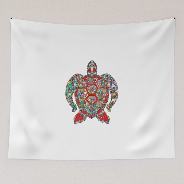 Item preview, Colorful turtle design designed and sold by Evan71.