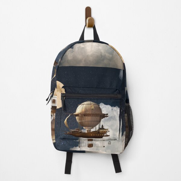 Item preview, Steampunk Balloon and Moon designed and sold by CassieNash.