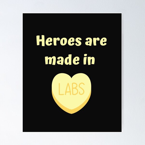 Item preview, Funny Lab Week, Hero Lab Workers designed and sold by SportyDogShop.
