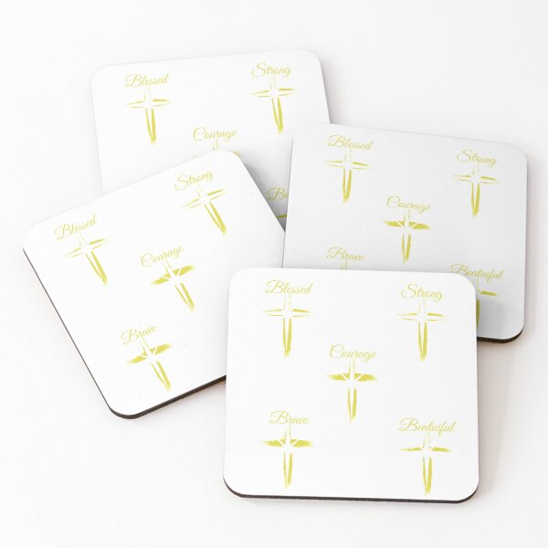 Item preview, Cross and Motivational Sticker Pack designed and sold by JandS-In-Memory.