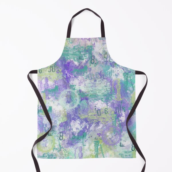 Item preview, Vintage Retro Pattern, Abstract Vintage Technology Art designed and sold by WokTheTokPrints.