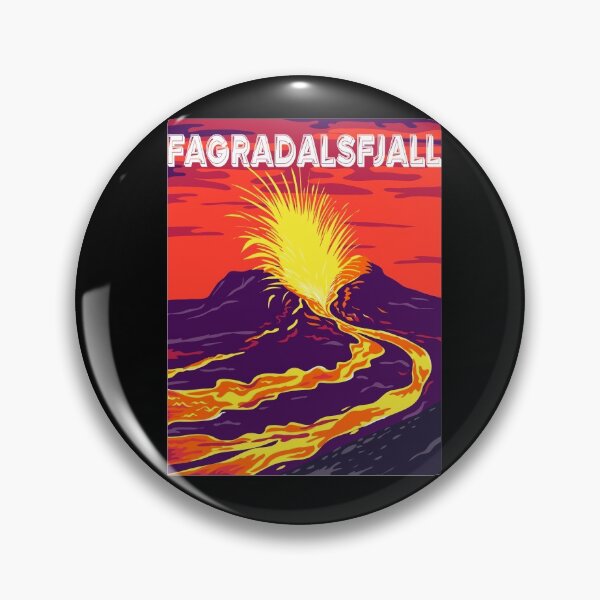 Item preview, Fagradalsfjall Iceland Volcano Eruption designed and sold by MagicBoutique.