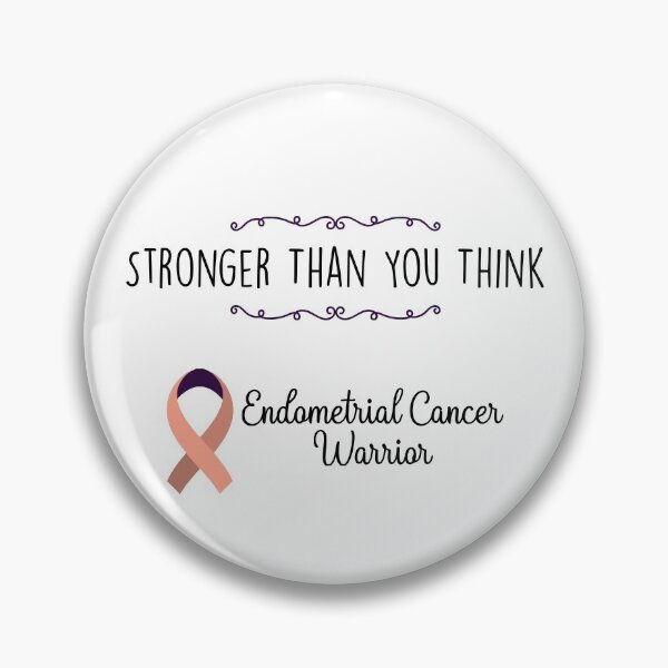 Item preview, Endometrial Cancer Warrior, Endometrial Cancer Awareness designed and sold by AnsDesigns.