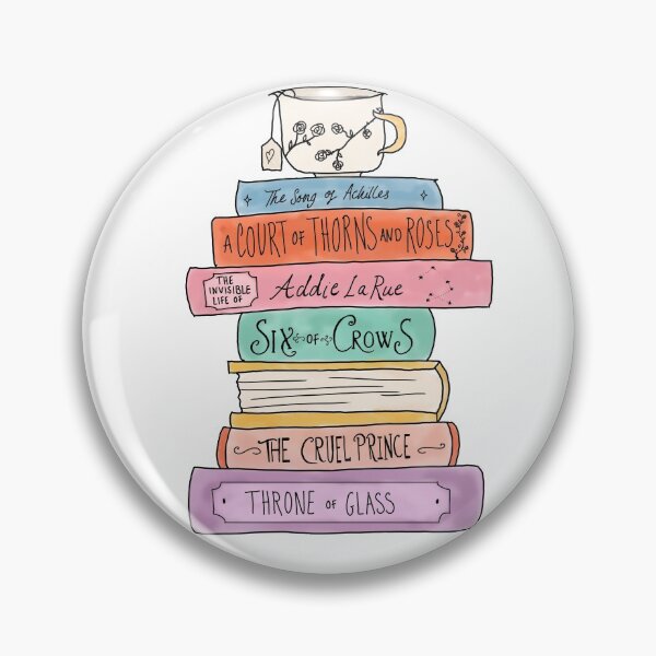 Item preview, YA fantasy book stack designed and sold by bookloversclub.
