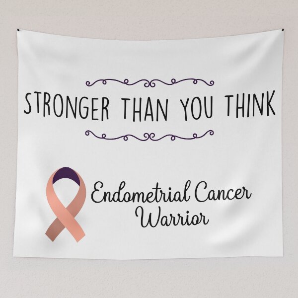 Item preview, Endometrial Cancer Warrior, Endometrial Cancer Awareness designed and sold by AnsDesigns.