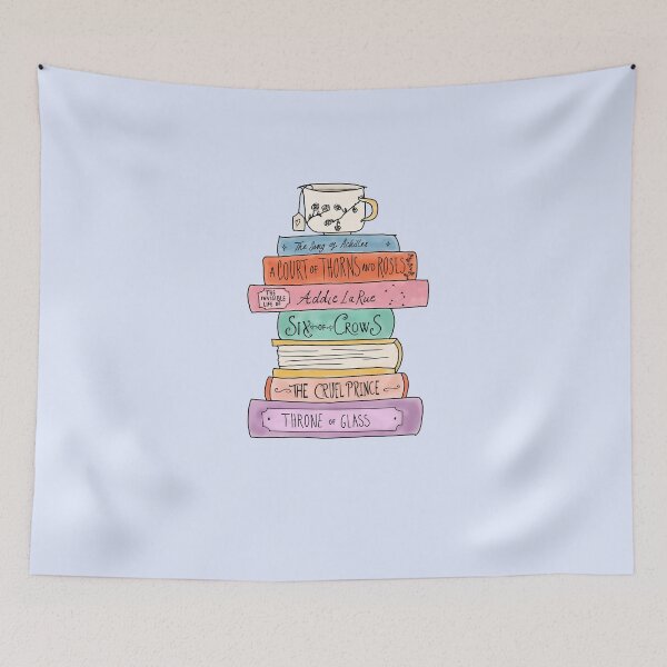 Item preview, YA fantasy book stack designed and sold by bookloversclub.