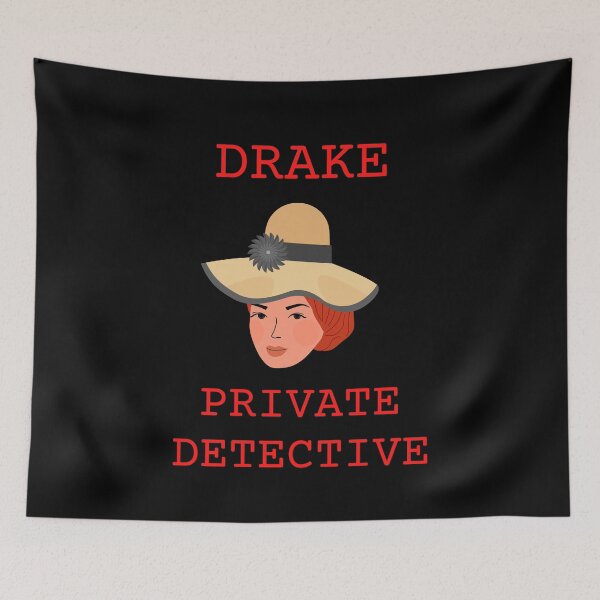 Item preview, Drake Private Detective designed and sold by WoodburyLake.