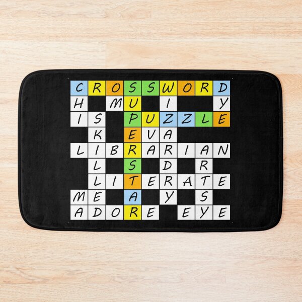 Item preview, Crossword Puzzle Superstar - Multi Color Brain Games designed and sold by artfulnotebook.