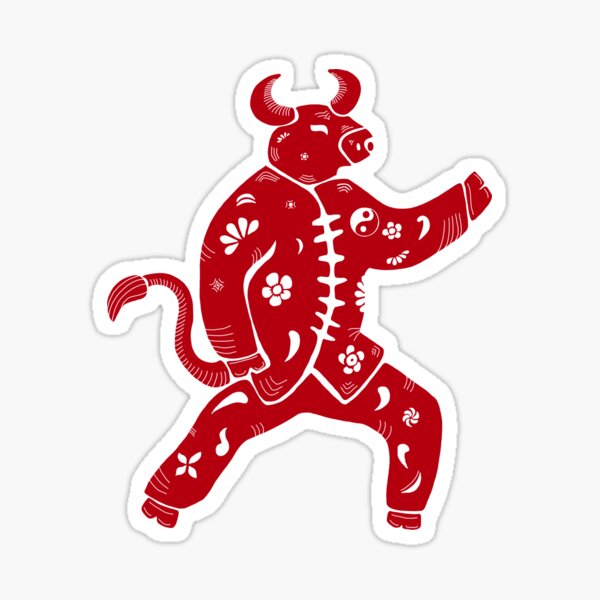 Item preview, Tai Chi Year of the Ox designed and sold by Magnetofossil.