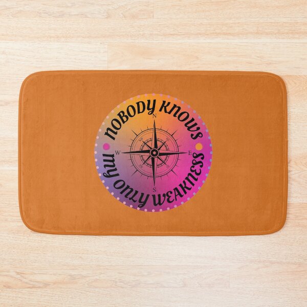 Item preview, Nobody Knows My Only Weakness - travel lovers designed and sold by My-Queens-Store.