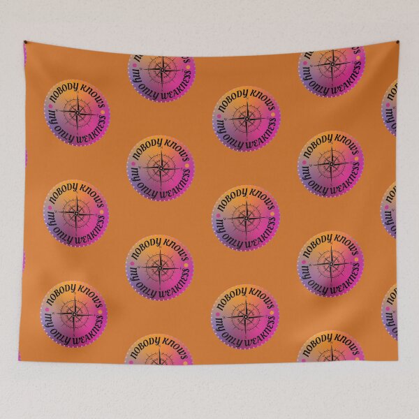 Item preview, Nobody Knows My Only Weakness - travel lovers designed and sold by My-Queens-Store.