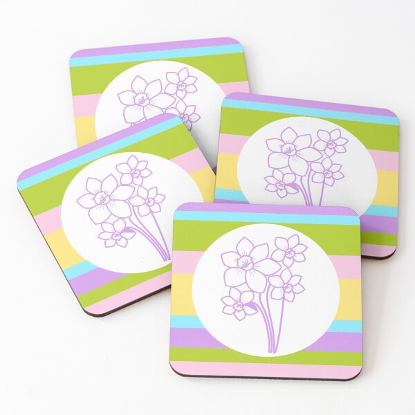 Item preview, Colourful Easter daffodils designed and sold by Thought2reality.