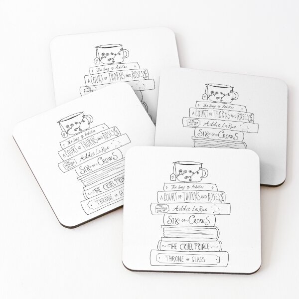 Item preview, YA fantasy book stack designed and sold by bookloversclub.