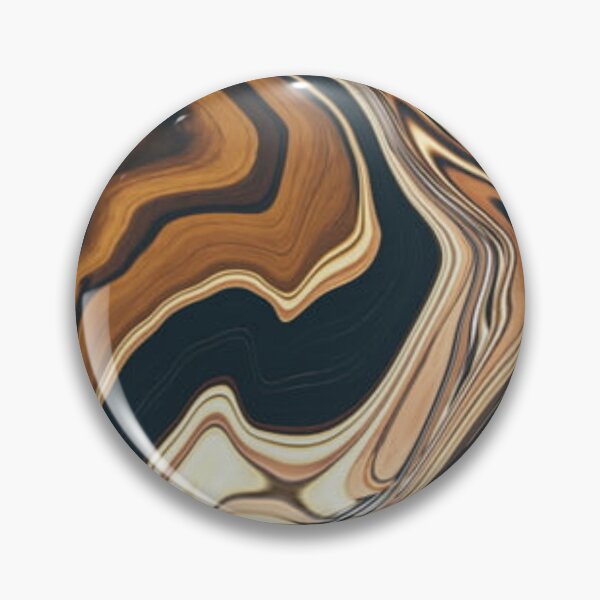 Item preview, Liquid Dark Brown Chocolate Marble designed and sold by ZaydounStark.
