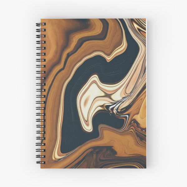 Item preview, Liquid Dark Brown Chocolate Marble designed and sold by ZaydounStark.