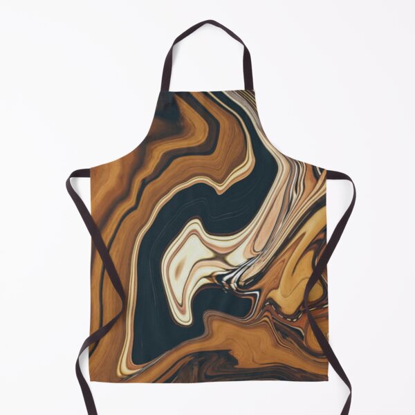 Item preview, Liquid Dark Brown Chocolate Marble designed and sold by ZaydounStark.